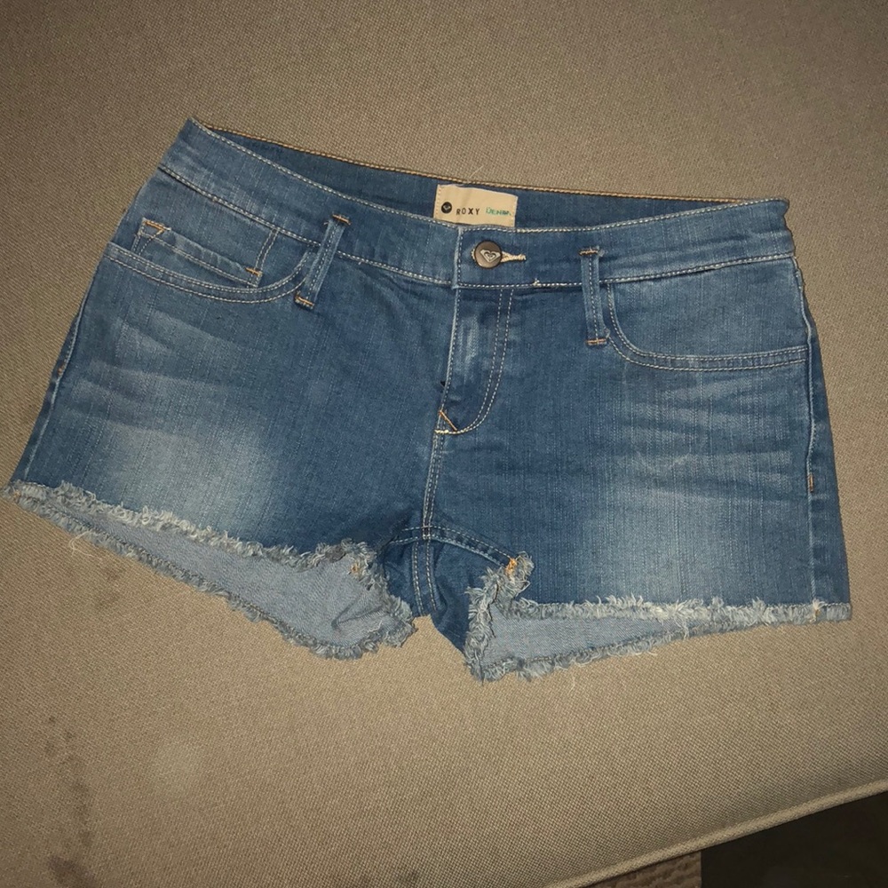 Roxy jean shorts